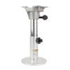 Boat Seat Pedestal Aluminum Alloy 360 Degree Swivel 335 to 490mm Adjustable Height Pedestal for RV Yacht Marine