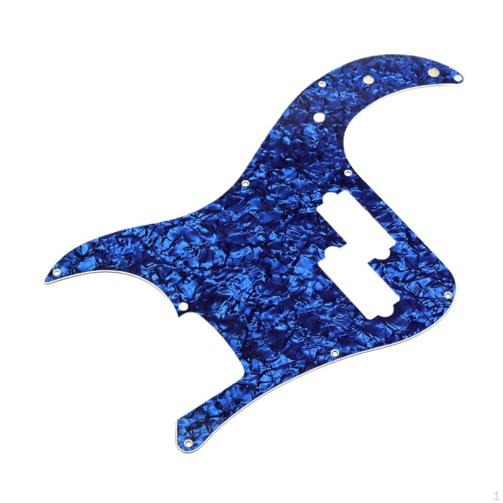 Guitar Pickguard Bass Pick Guard Easy Installation Spare Part Fashion Maintenance Scratch Plate