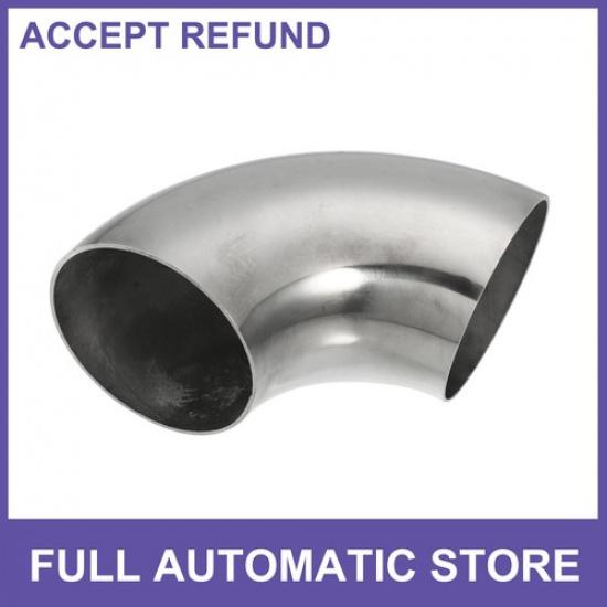 1pc OD 2.75 90 Degree 1.5mm Thickness Bend Tube Exhaust Elbow Pipe for Car