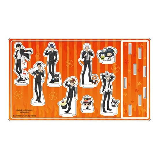 A3 Katekyo Hitman Reborn x Sanrio Characters 01 Collection Design Premium Acrylic Diorama Plate 200mm x 345mm AGP-RES-01