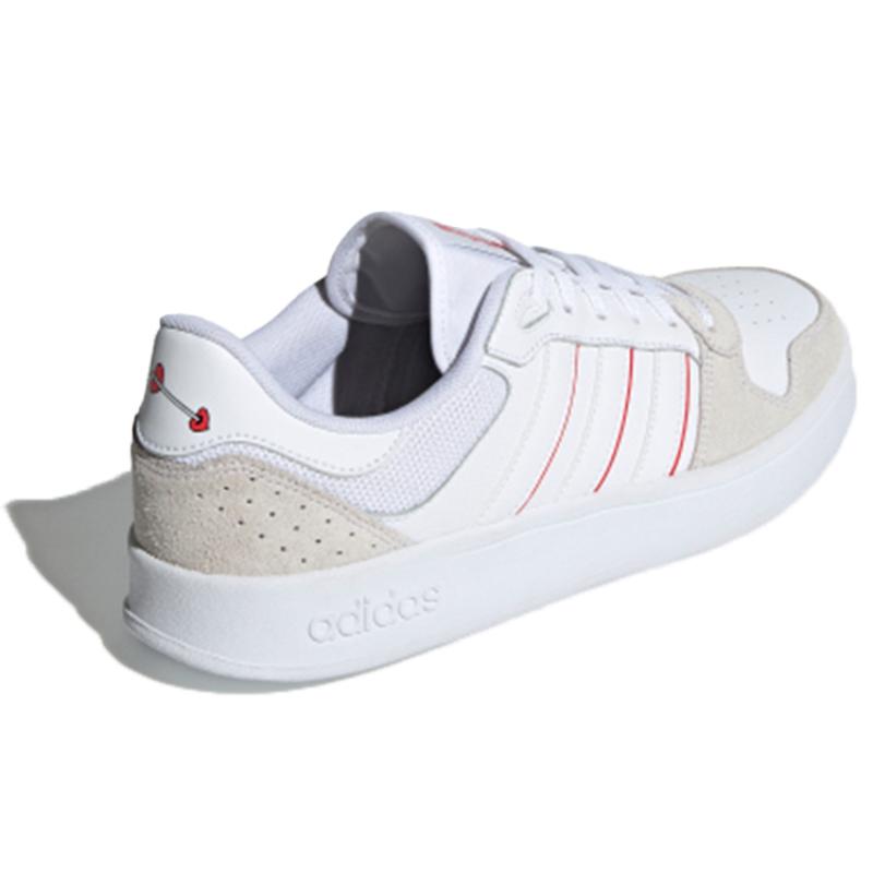 Adidas Breaknet Plus 'White Red' Sneakers FZ3271