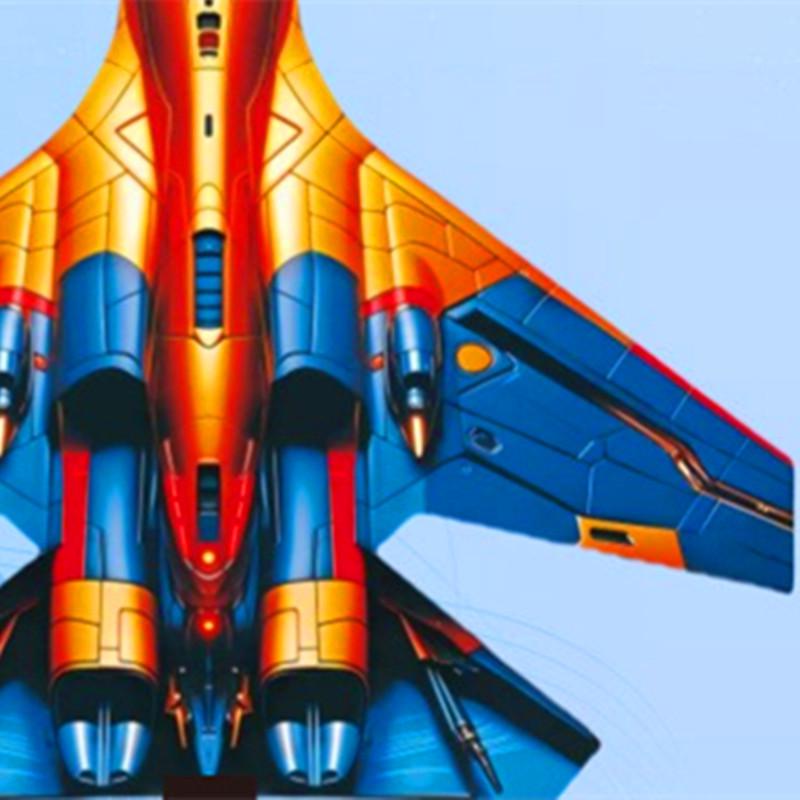 Stealth Fighter Airplane Kite: Easy-to-Fly Children's Breeze Kite