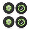 1 12 RC Car Tires Wheel Model Spar Parts for Wltoys 12428 12423(left Right Tire, 4pcs)