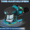 3-speed Portable Adjustable Polisher Tool Brushless Electric Random Orbital Sander Car Paint Care Rust Removal Polishing Grinder