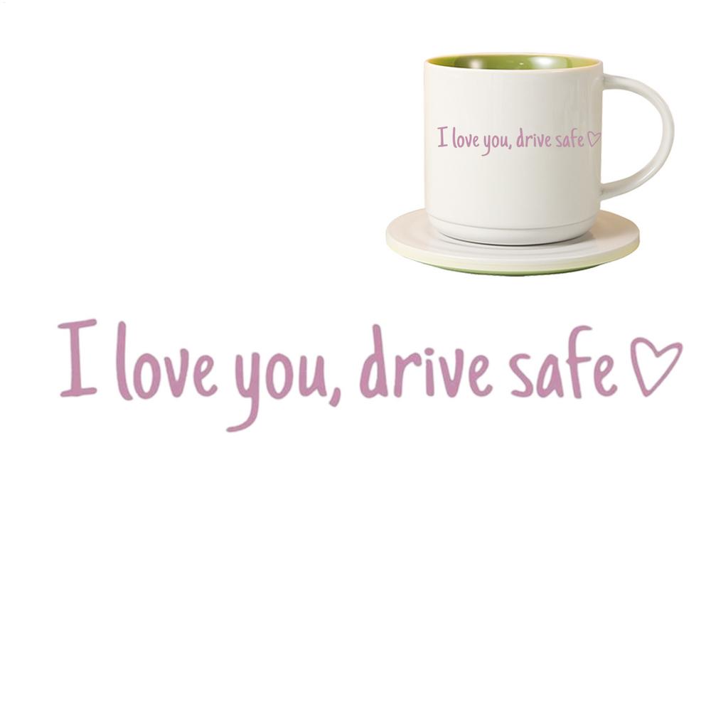 

Car Mirror Stickers Drive Safe Interior Decor Auto Decorative Mirror Stickers For Truck Auto Motorbike Sedan SUV Pickup Scooter