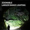 Rechargeable Strong Lighting Flashlight Long-Range Floodlight Portable Pocket Torch  Hiking