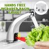 DC6V Automatic Hands Electric Touchless Bathroom Sensor Faucets Water Saving Mixers Sensor Tap Battery Power Kitchen Water Tap