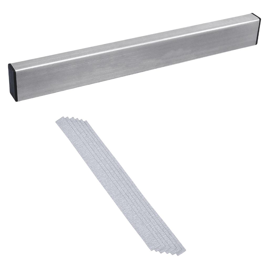 Guitar Neck Fret Beam Leveling Bar With Sandpaper 120-1000 Grit Sanding Tool Fret Leveler Sanding Block Guitar Accessory