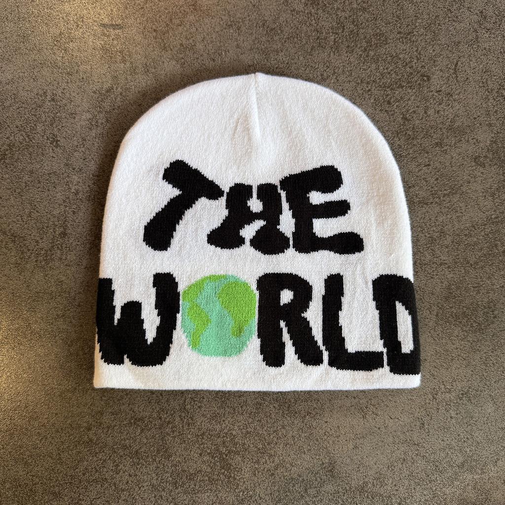 Knit Hat For Men And Women With Letter Pattern Warm Beanie For Fall And Winter Seasons