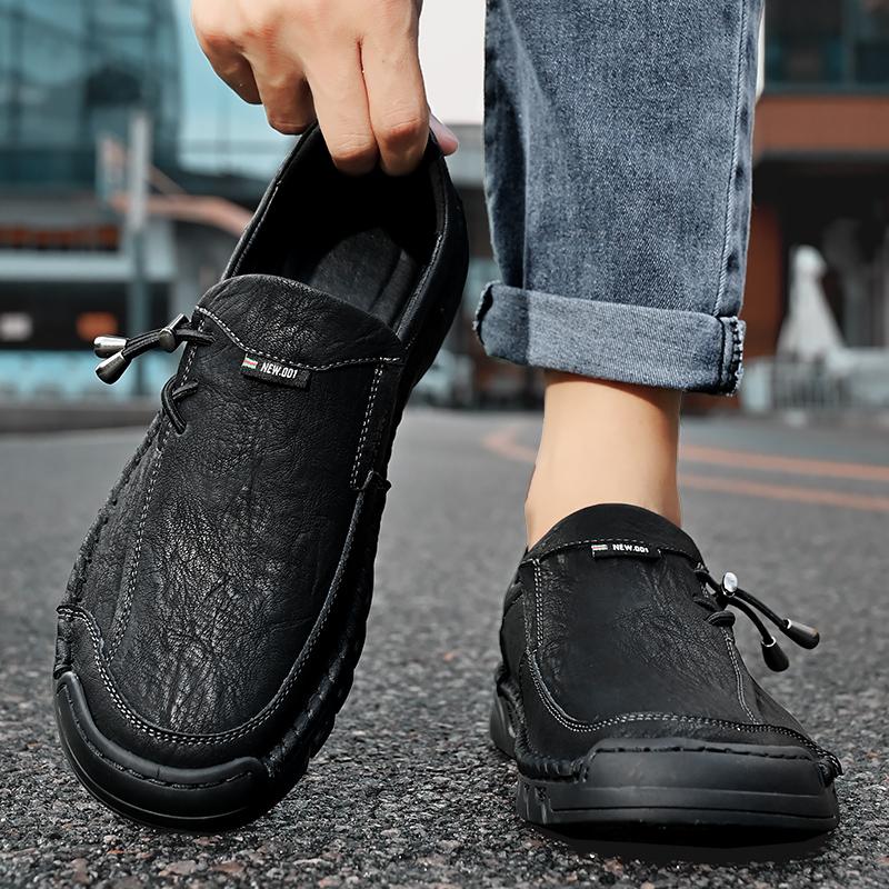 Men's Leather Shoes Casual Sneakers