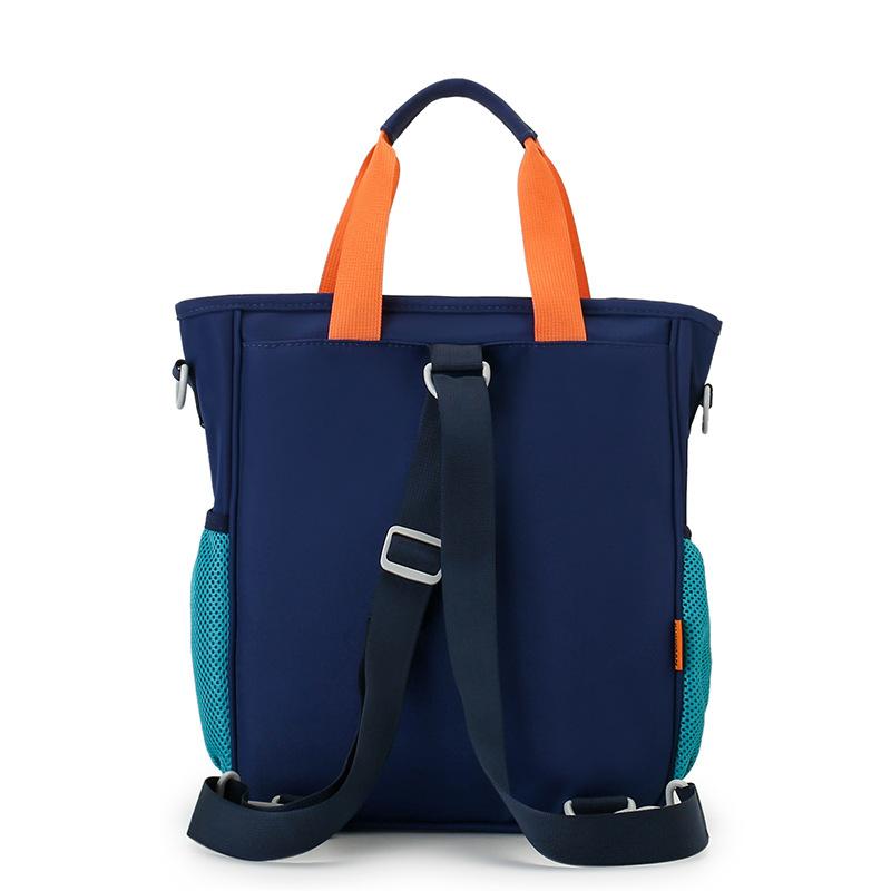 School Bag High Value Student Tutoring Bag Large Capacity Portable School Bag Lightweight Spine Protection Book Bag Versatile Anti-splashing Backpack