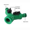 Dual Faucet Connector for Washing Machines: Quick-Connect One-to-Two Water Inlet Splitter