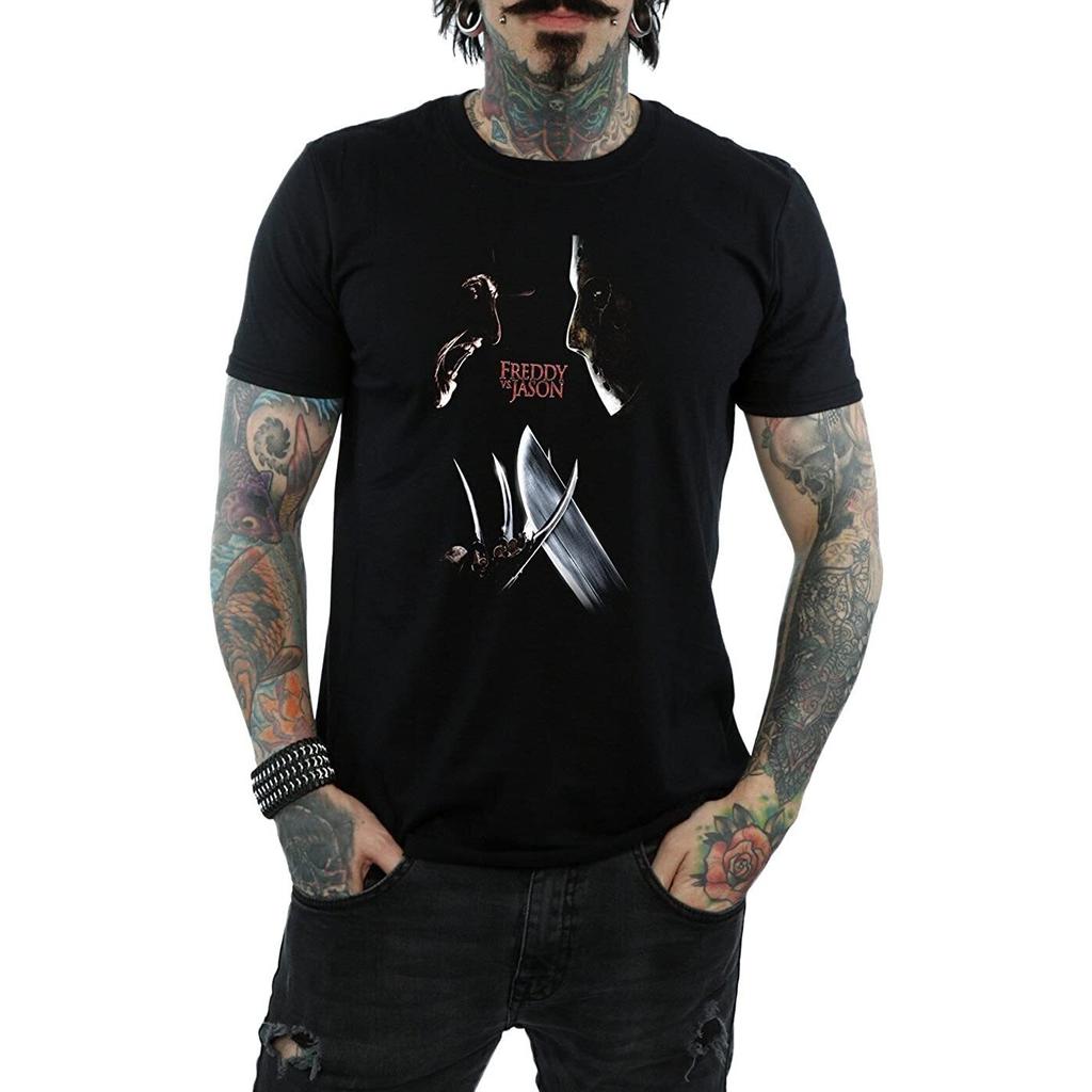 Nightmare On Elm Street Unisex Adult Freddy Vs Jason T-Shirt
