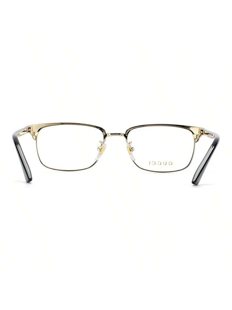 Gucci GG0131O-001 Luxury Men's Rectangular Eyeglass Frames
