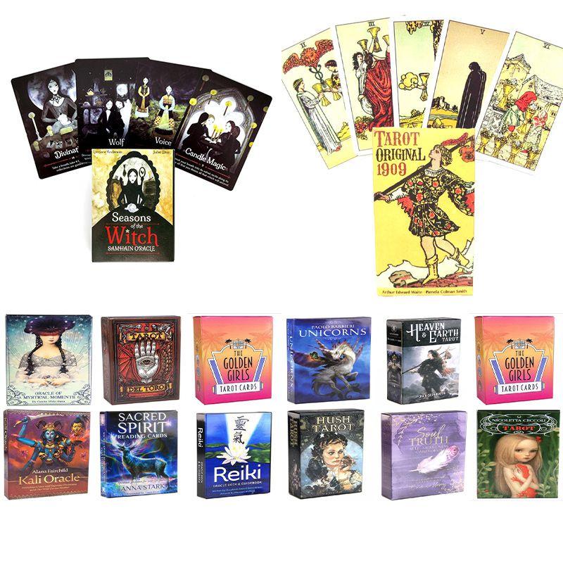Intriguing Tarot Card English Board Game With Magic Oracle And Witchcraft Elements