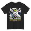 Punk'S Not Dead It'S Hungry Funny Cat T Shirt Where'S The Food Humorous