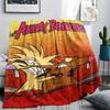 1PC The Angry Beavers Print Flannel Blanket, High quality Comfortable for All Seasons, Home Decor, Warmth and Comfort, Perfect for Christmas Gifts205