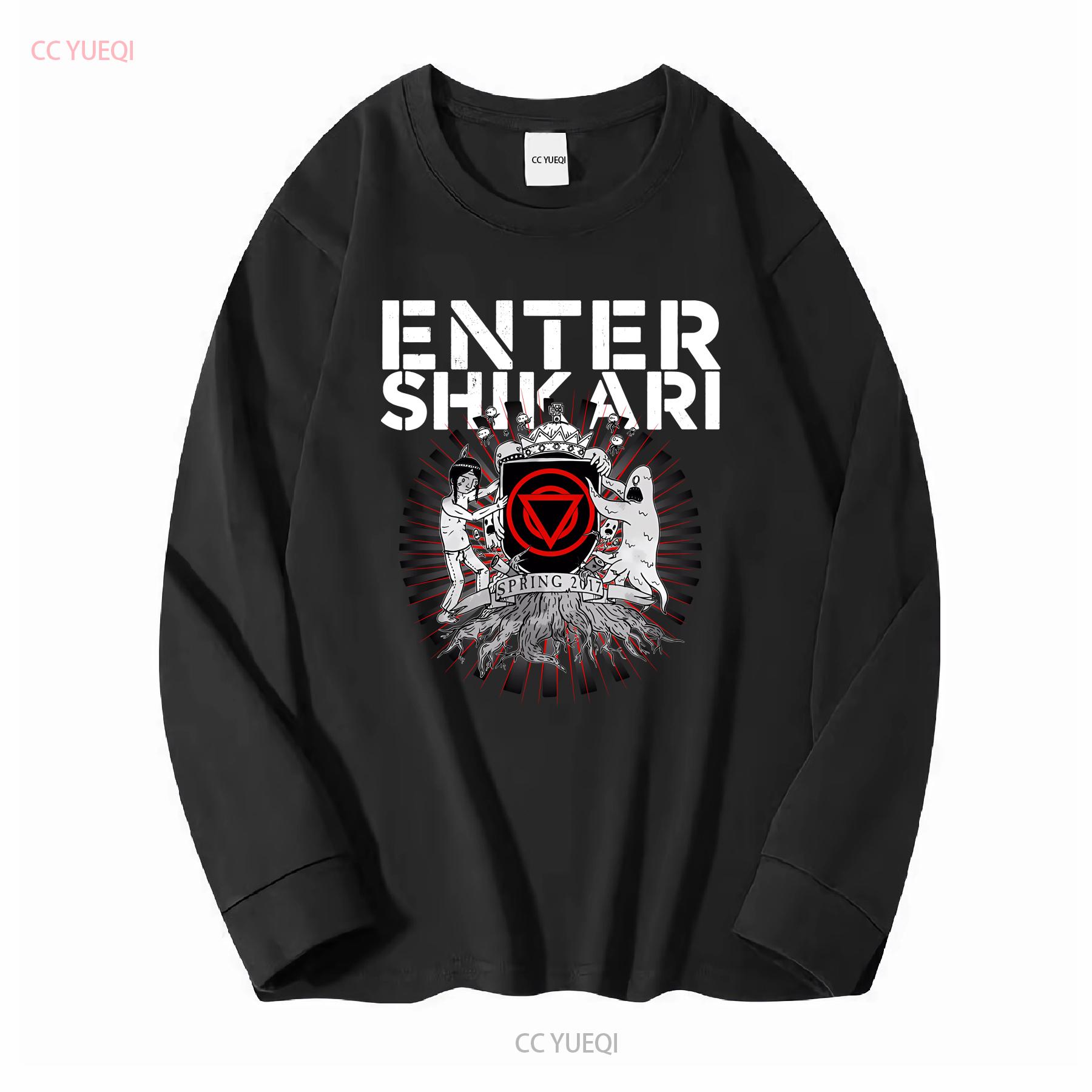 Enter Shikari Take To The Skies 10-jähriges Jubiläum US-Tour T-Shirt Größe L vintage Gewaschen Dehnbar Bequem Unisex Weich S black