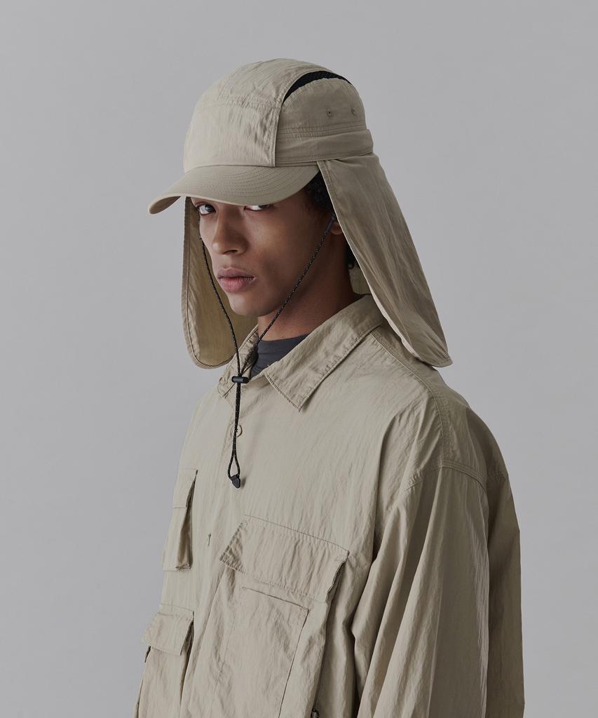 Musinsa Standard [City Leisure] Cn Long Desert Cap [Grayish Beige]