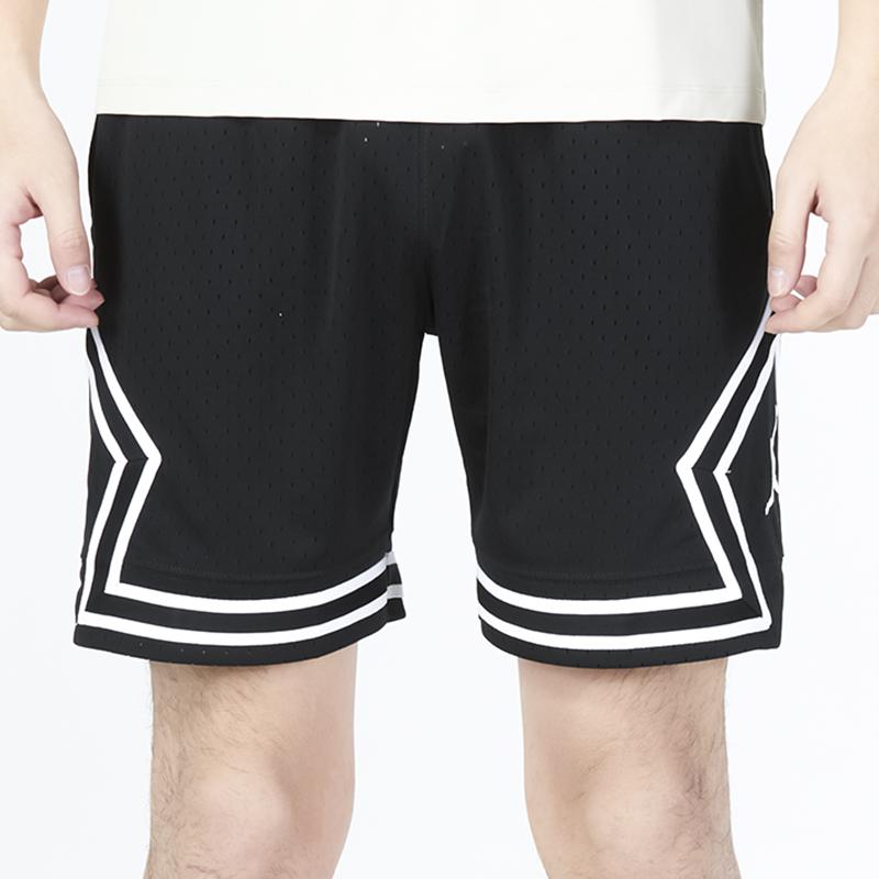Shorts Esportivos Air Jordan Dri-FIT Sport Diamond Preto Multicor Masculino DX1488-010