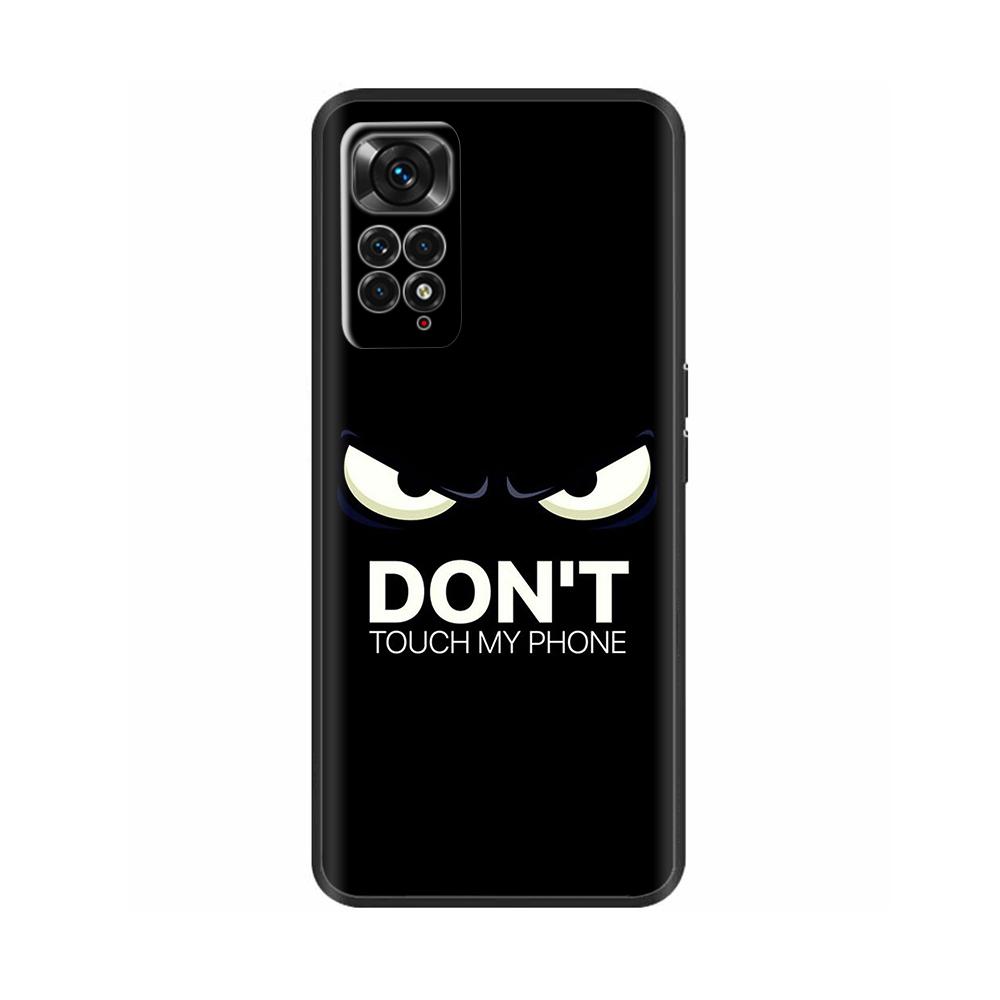 For Redmi Note 11s 11 Pro Case Soft Silicone Protection Back Covers For Xiaomi Redmi Note 11 11Pro Cases Note11 TPU Black Bumper