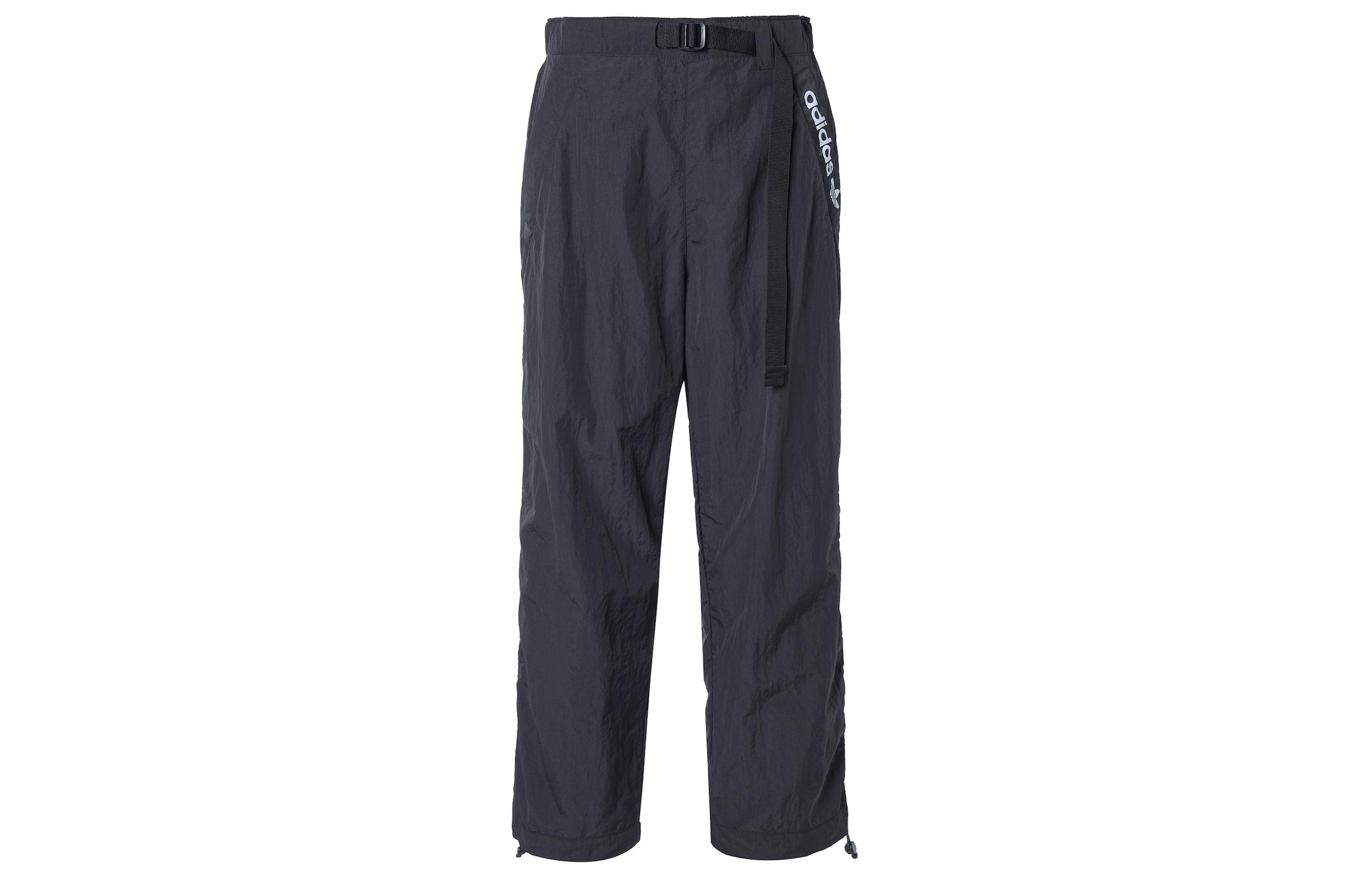 

Adidas Originals Knitted Sweatpants Men s Black Moderate Straight Fit Pants GD5585 L