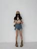 2025 Japanese Style Retro Denim Shorts for Women - Versatile Summer Fashion Trend
