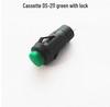 Round Red/Green Button Switch with Locking, Non-Locking & Self-Reset, 10mm Hole (DS-211/213)