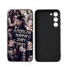 American Horror Story TV Luxus Schwarzes Handyhülle Für Samsung Galaxy S23 S24 S25 Ultra S22 Plus S21