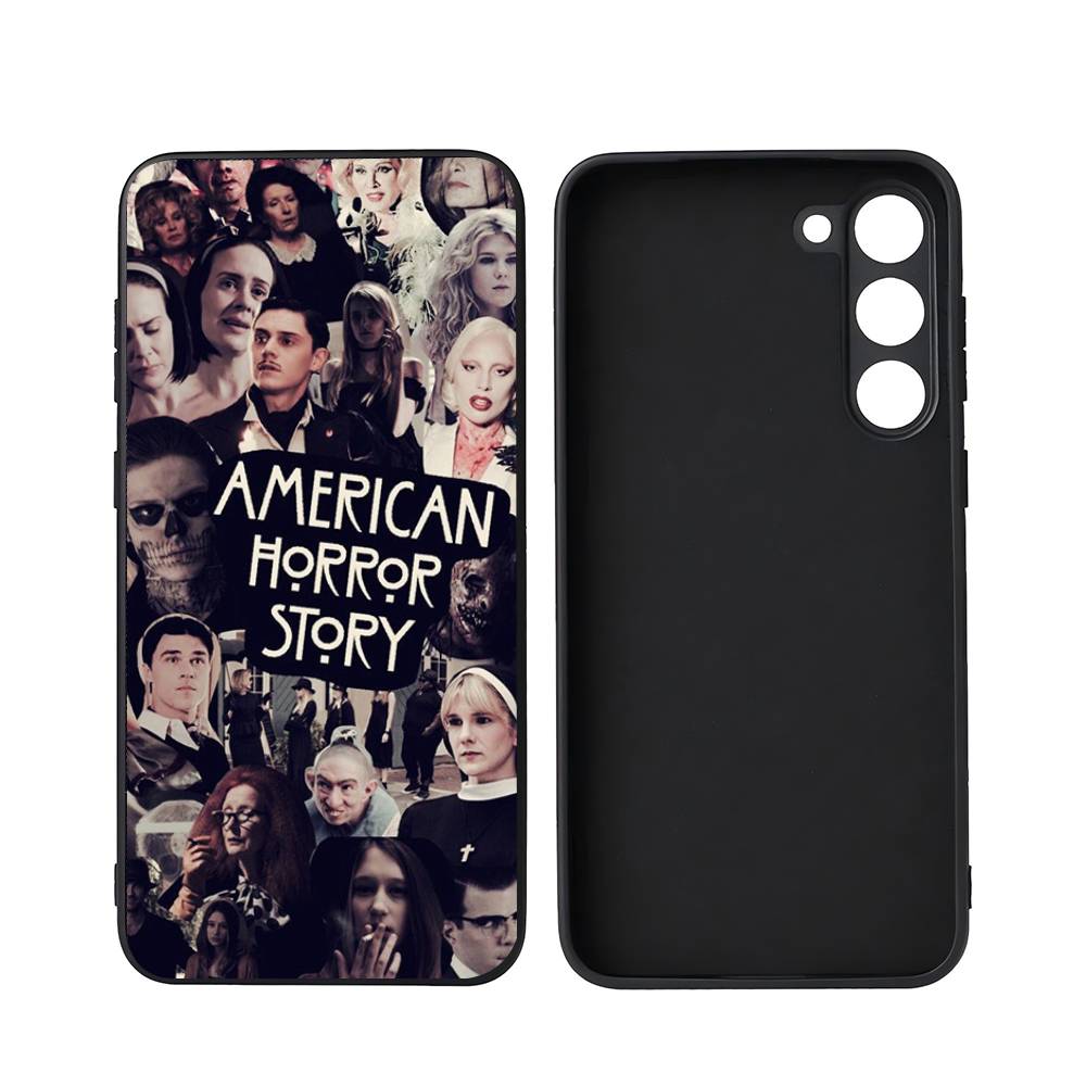 American Horror Story TV Luxus Schwarzes Handyhülle Für Samsung Galaxy S23 S24 S25 Ultra S22 Plus S21