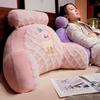 Cartoon Plush Waist Support Bedhead Cushion for Pregnant Women To Protect Their Waist Student Dormitory Bed Reading Lumbar Pillow Cushion