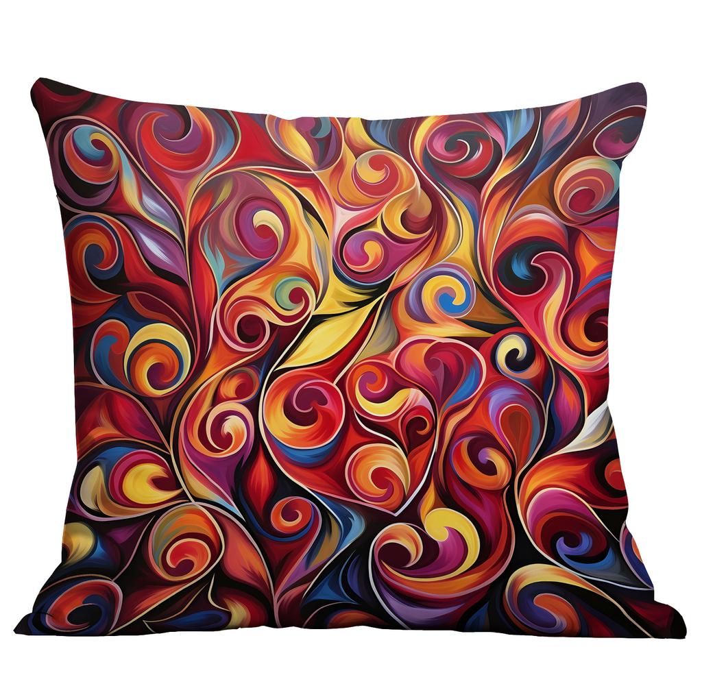 New Valentine's Day Pillow Case Creative Colorful Abstract Love Cushion Home Sofa Pillow Case