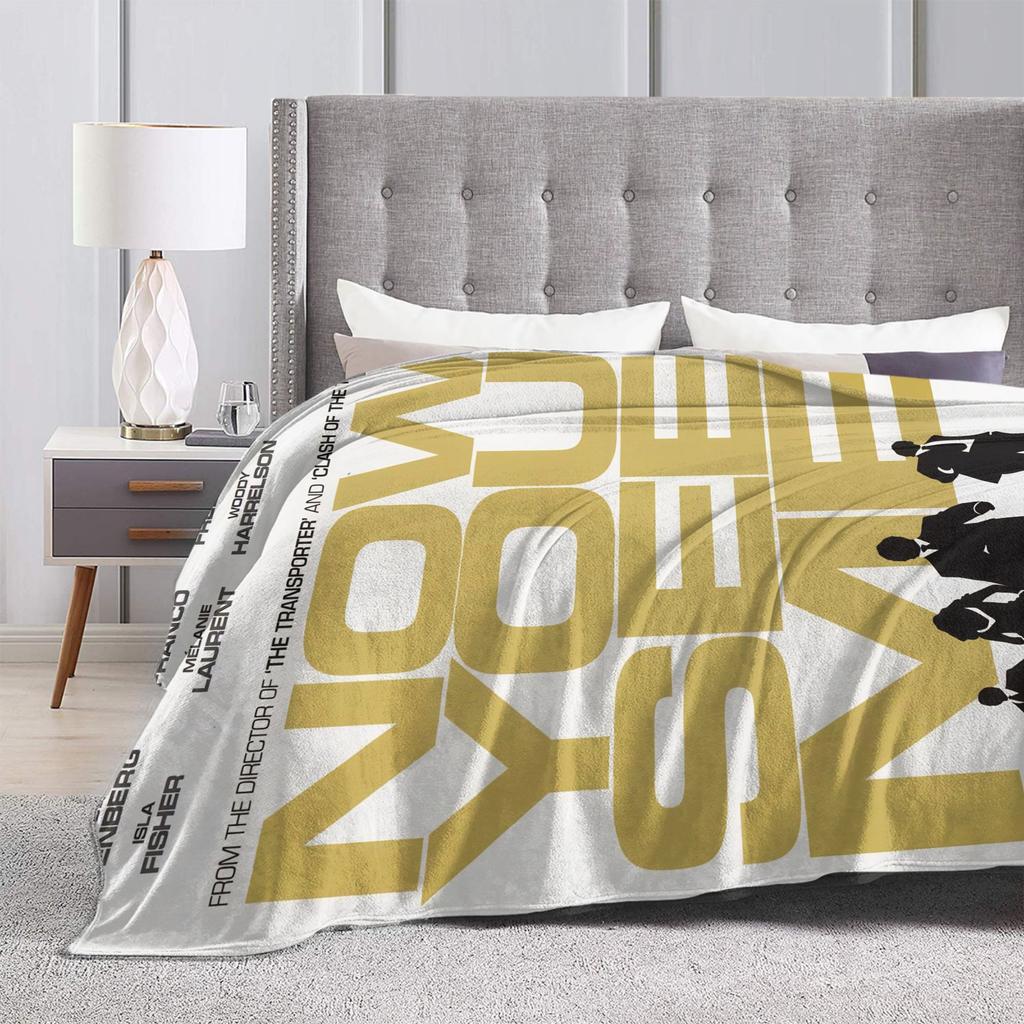 Warm Blanket Picnic Now You See Me 3 Movie  Throw Blanket  Flannel Bedspread For Outdoor Novelty Sofa Bed Cover
