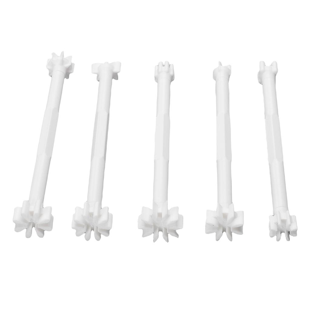 5PCS Flower Floral Dotting Tools for Dot Painting 10 Petal Shapes Dotting Pens Embossing Art Tools for DIY