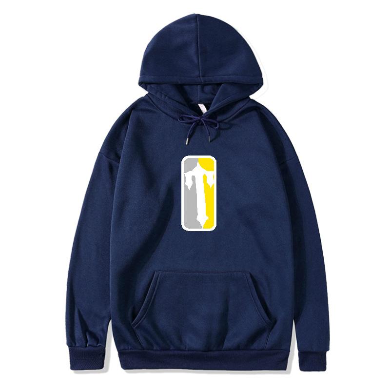 European and American Printed Hoodie Autumn and Winter Sweater Top