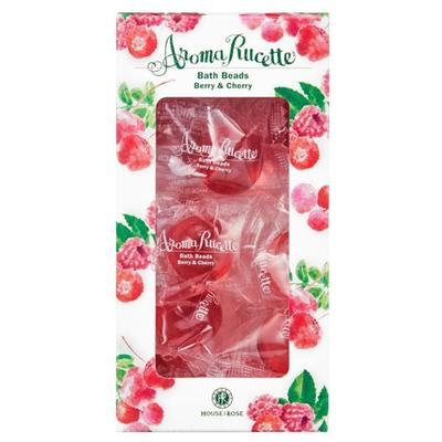 House of Rose - Aroma Rucette Bath Beads Berry & Cherry 10 Pcs