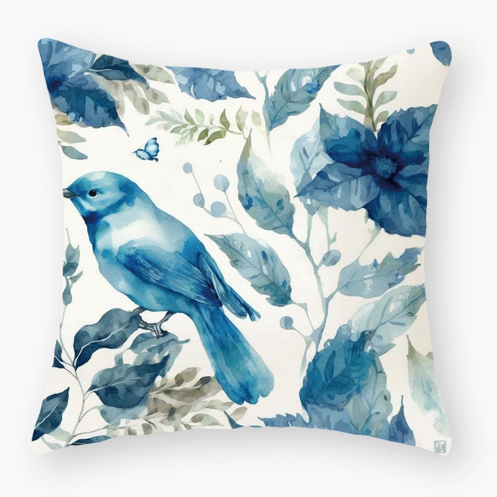 New Floral Series Pillowcases, Simple Sofa Decorative Pillows, Car Seat Cushions