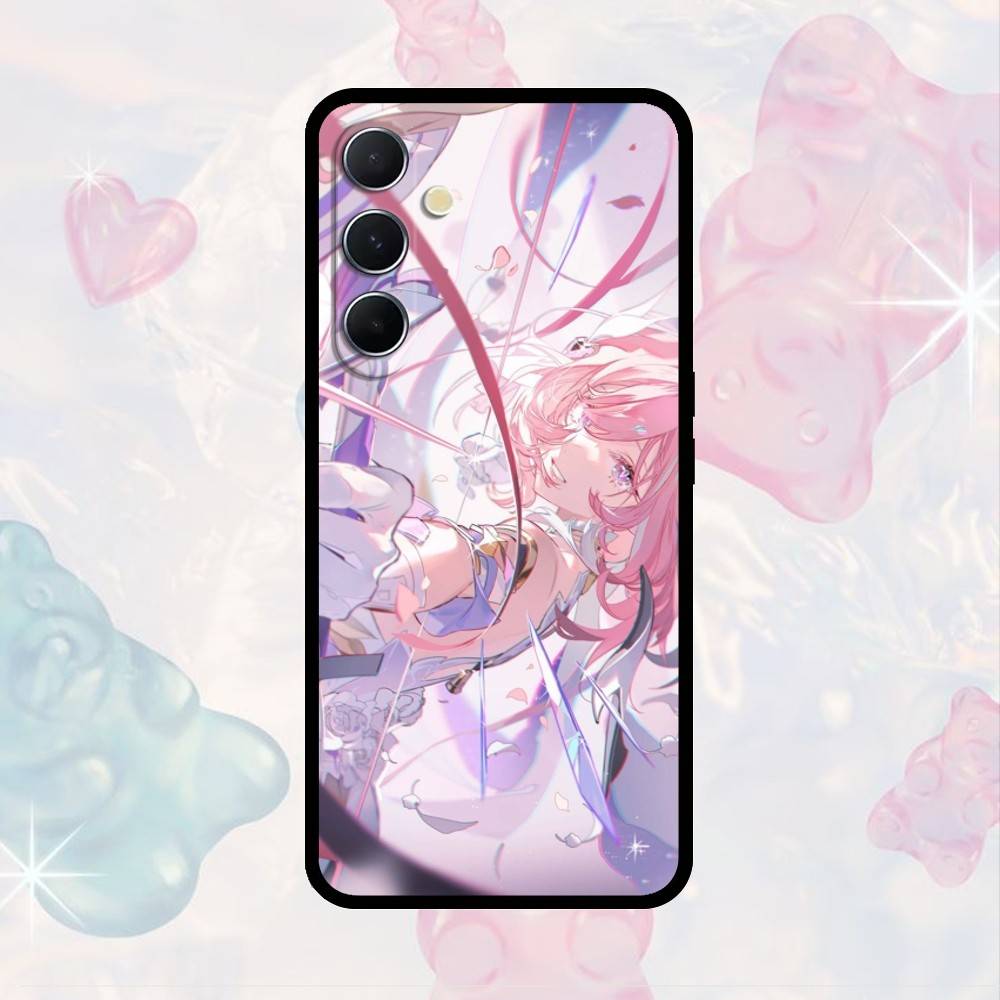 AAA Cute Girl Cyrene Phone Case For Samsung S25,S24,S21,S22,S23,S30,Ultra,S20,Plus,Fe,Note,10,9,5G Black Cover