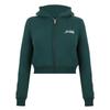Jack Wills Womens/Ladies Script Cropped Full Zip Hoodie