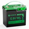 12,8V 100Ah Mini-Akkupack 6000 Zyklen für Wohnmobil Trolling-Motor Yacht Camping