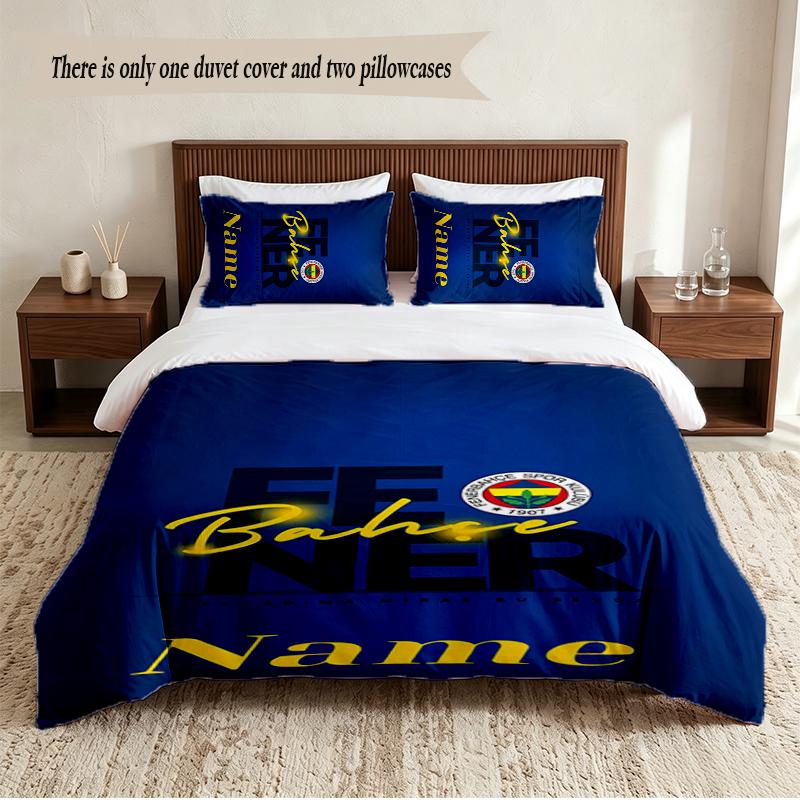 Fenerbahce SK Personalizēts Pasūtījuma Vārds 3-daļīgs