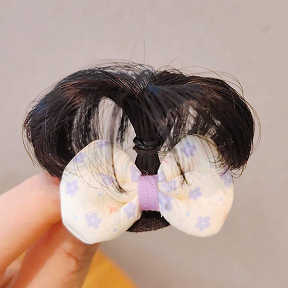 Funny Kids Wig Hairpin Headdress Flower Bow Hair Clip Headwear Baby Girl Hair Clip  Newborn