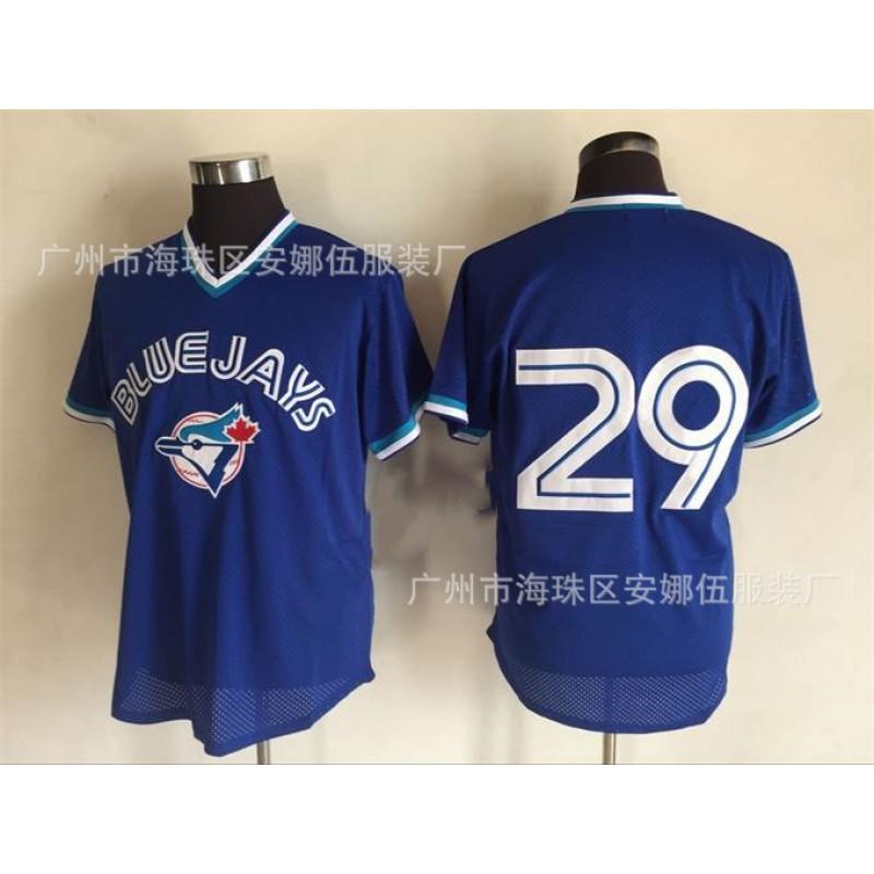 2026 Blue Jays Retro Embroidered Baseball Jersey 291232 Team Sports Top