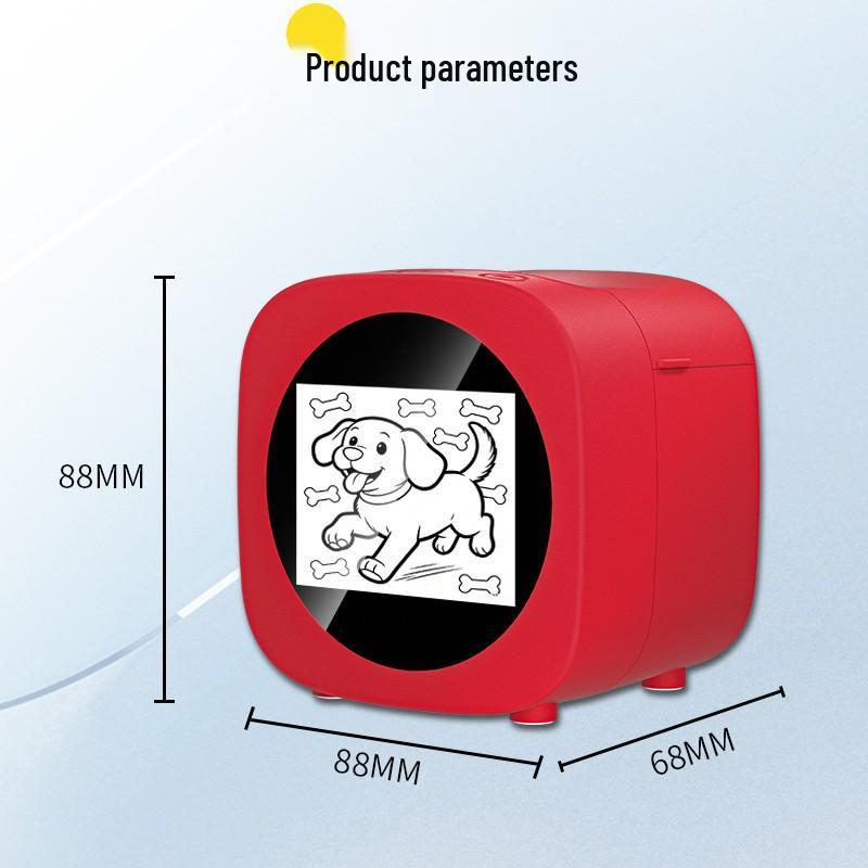 AI-Powered Portable Thermal Printer with WiFi, Voice Control, Inkless Printing, and Image Generation.
