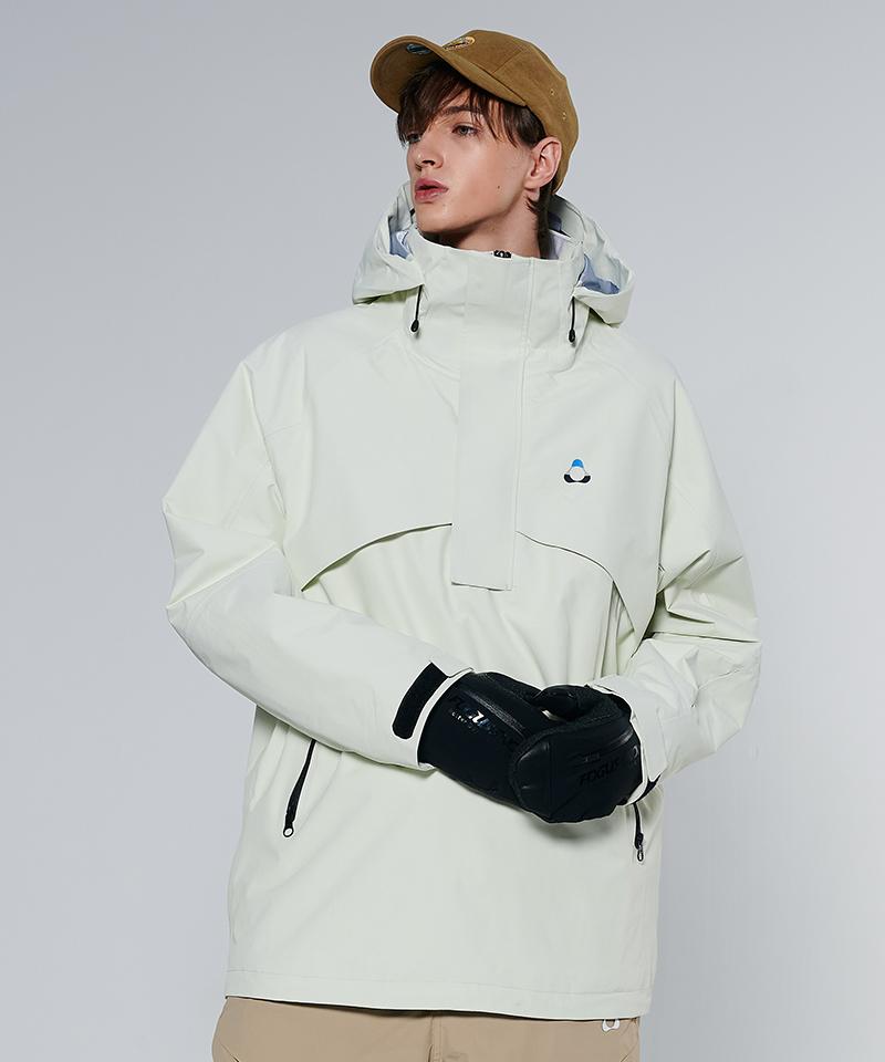 Doll Outerwear [Doll X Dumdidum] 2425 Spica Boardwear Anorak Jacket Ivory Unisex