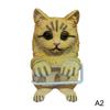 Dog Toilet Paper Holder Wall Mount Resin Shark Roll Paper Organizer Bathroom Kitchen Paper Towel Tissue Dispenser Decoration