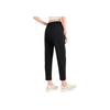 Anta Training Series Solid Color High Waist Straight Leg Thin Nine Point Casual Pants Women Pants Black 162427309-3