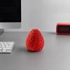 Sensory Toy Adults 3D Printed Twisting Strawberry Toy, Stress Relief Slippery Articulated Spiral Rotating Fruit Fidget for