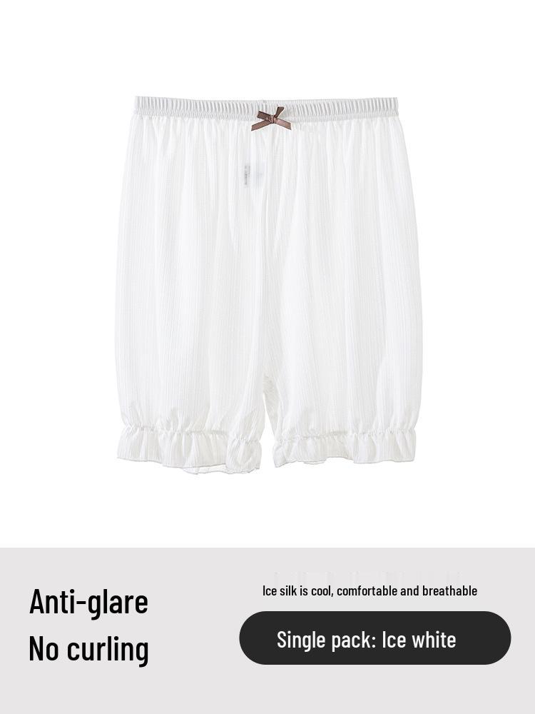 Women's Anti-Exposure Summer Ice Silk Lantern Shorts 2026