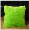 Myk pels Fluffy Sofa Pute Plysj Luksus Putetrekk Kast Familiedekorasjon
